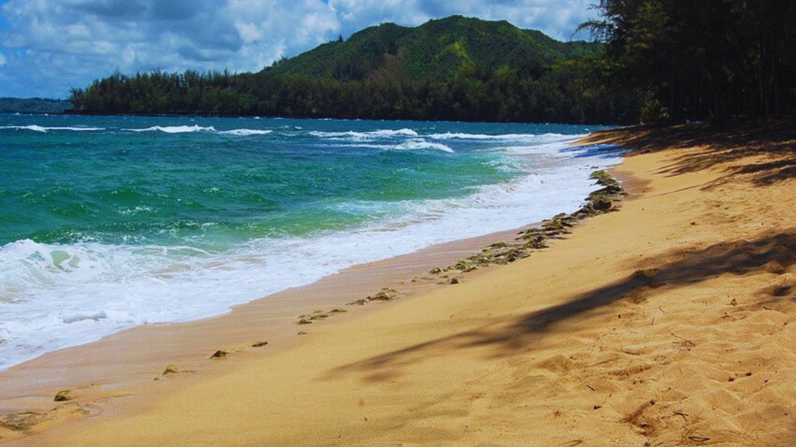 View In Wainiha Beach