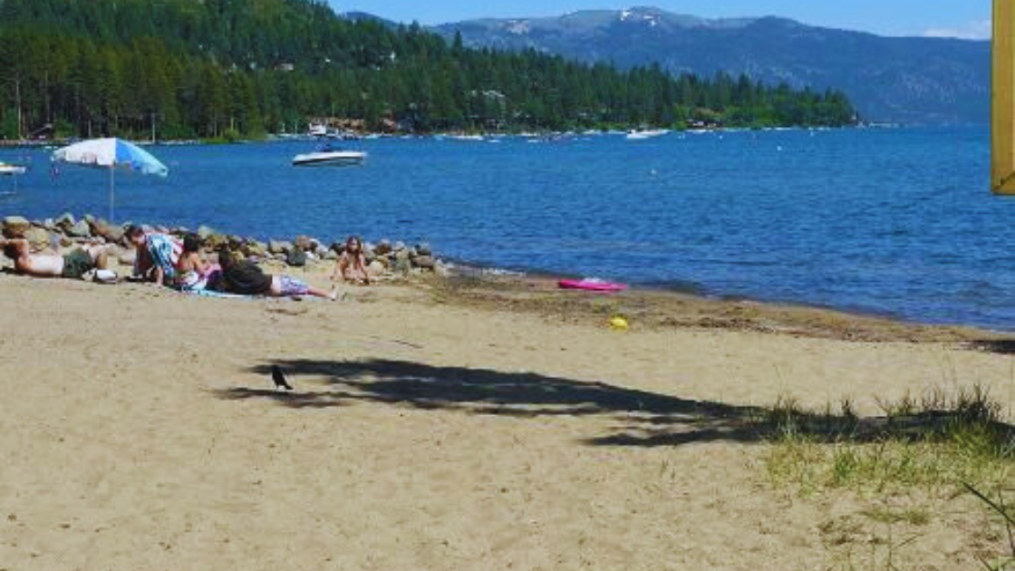 Family Activity North Tahoe Beach