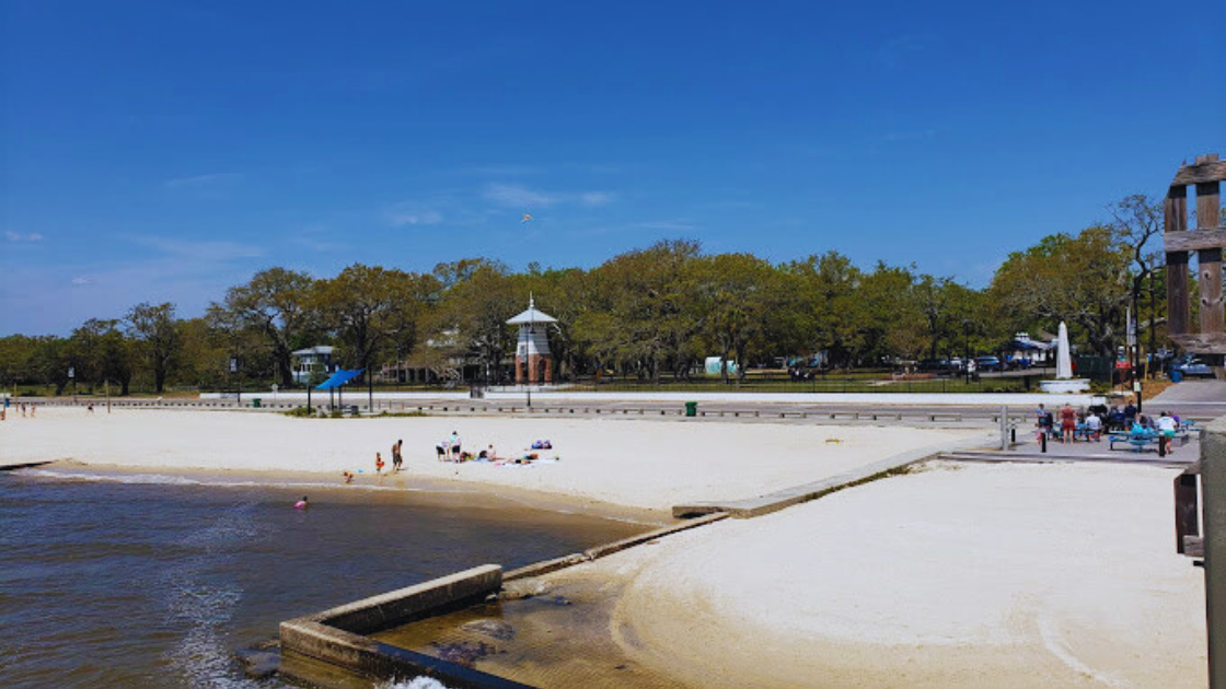 Family Activity Pascagoula Beach Park