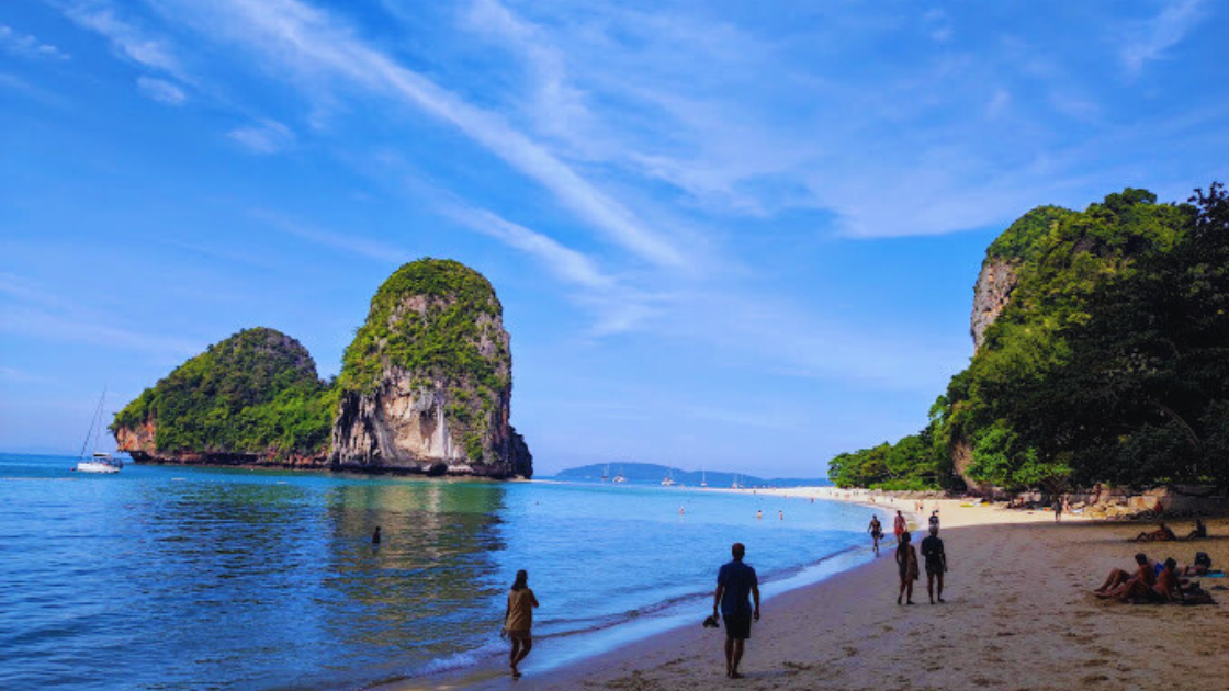 Family Activity Phra Nang Beach