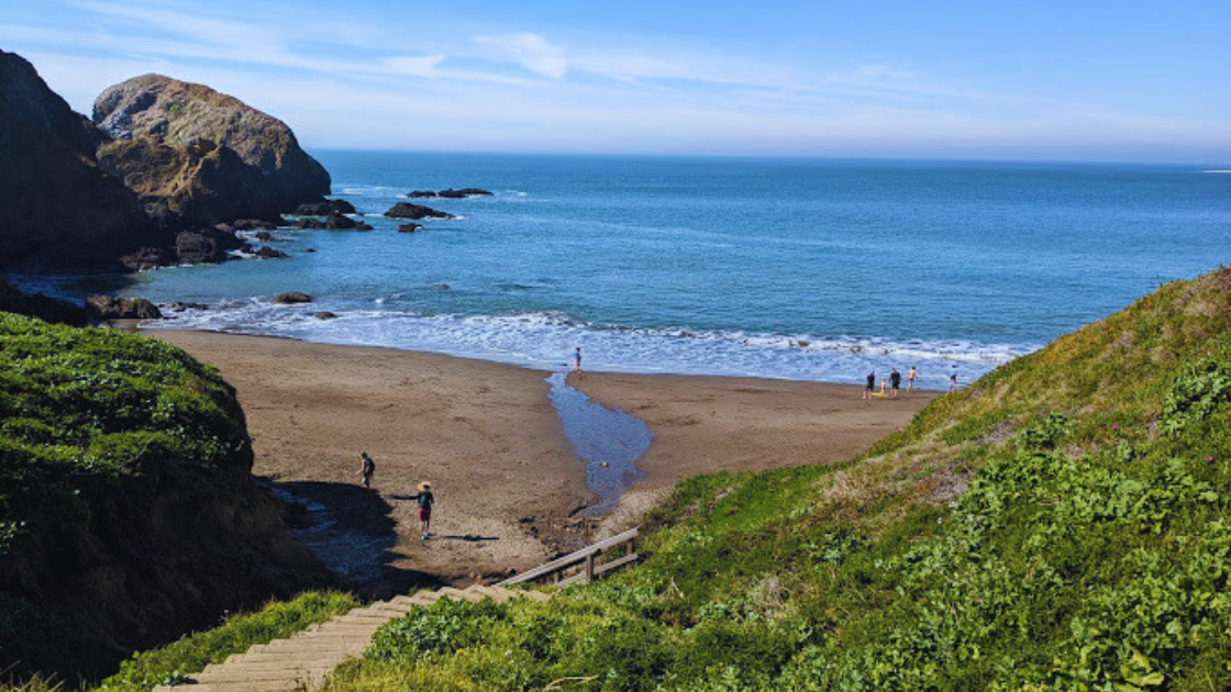 Family Activity South Rodeo Beach