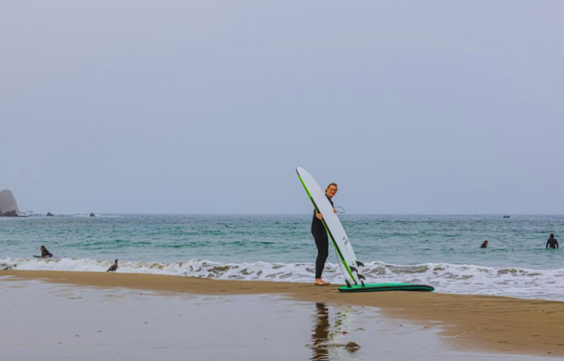 Atmosphere in San Pedro Beach